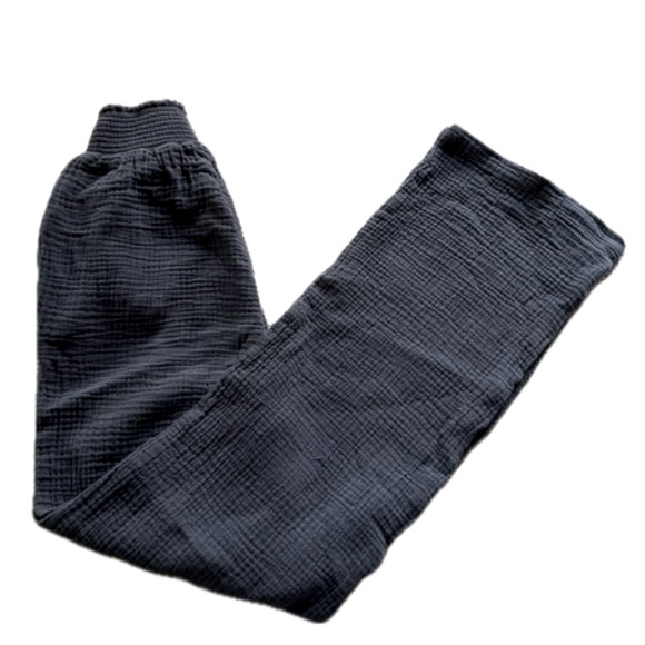 Blue/Grey Linen Style Pants - Picture 1 of 3